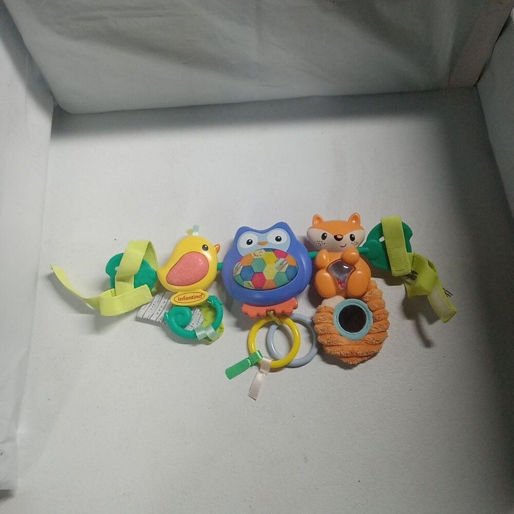Infantino Go Gaga! Musical Travel Bar Activity Toy Excellent Condition WORKS!! ✨